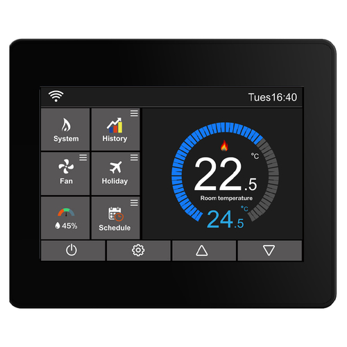 Smart Thermostat Full-Scenario Solution for Compatible Devices: Smart Temp Control Compatible with Multiple Systems