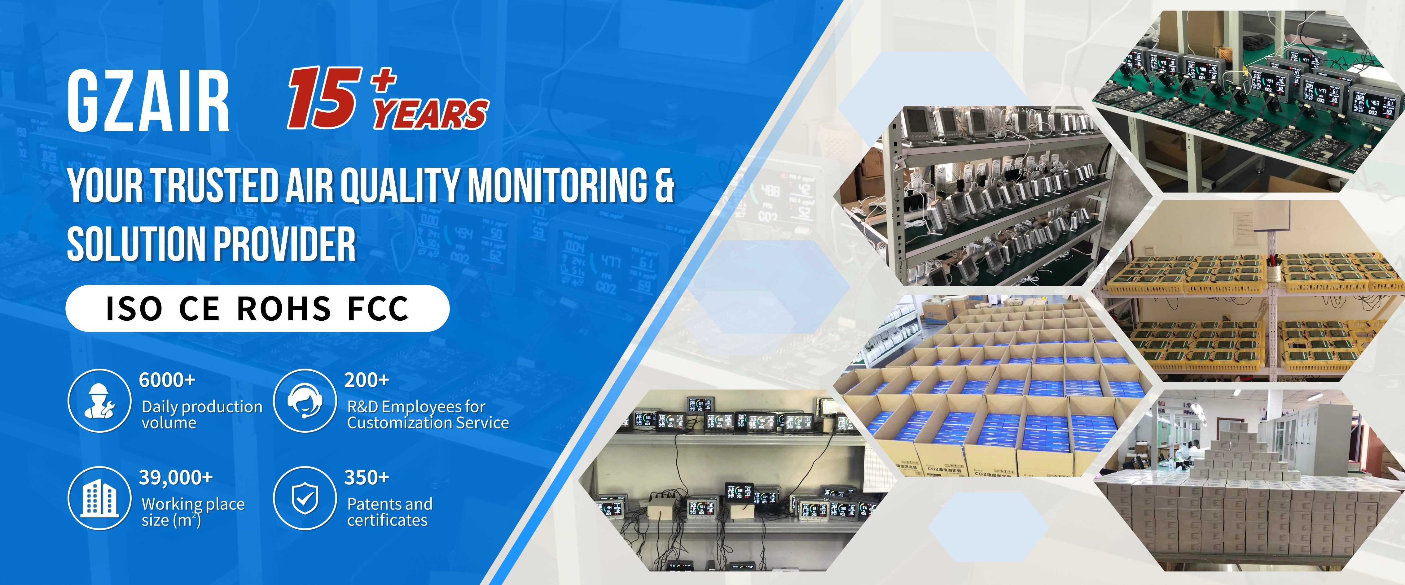 quality Smart Air Quality Monitor factory