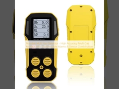 Portable Multi Gas Detector Multi Gas Monitor with Customizable Alarms & Sensor Combination