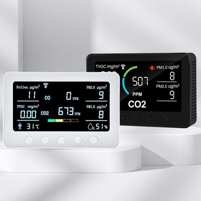 Good price Mobile Sync Smart Air Quality Monitor Carbon Dioxide Pollen IAQ Monitoring Devices online