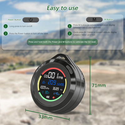 Good price Electronic Mini Pocket Portable Carbon Monoxide Tester detector Gas Analyzer online