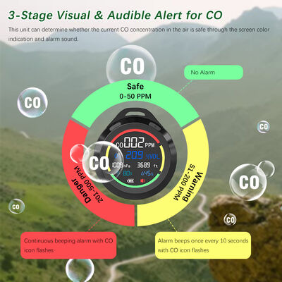 Good price OEM 5V Hand Held Co Sniffer Portable Detector Gas Analyzer Multifunctional online