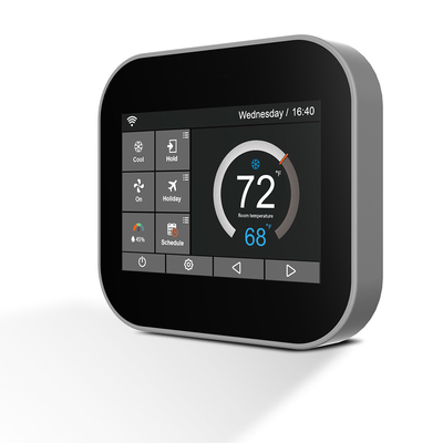 Smart Capacitive Screen Wireless Home Thermostat Floor heat only For HVAC