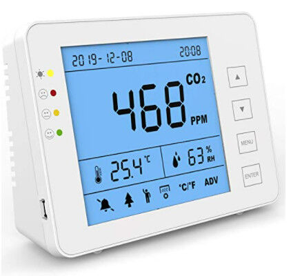 Good price 20ppm Indoor CO2 Meter Data Logger Smart Home Air Quality Monitor online