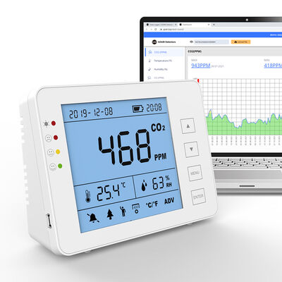 Good price Compact Air Quality Co2 Monitor Meter For School Workspace online