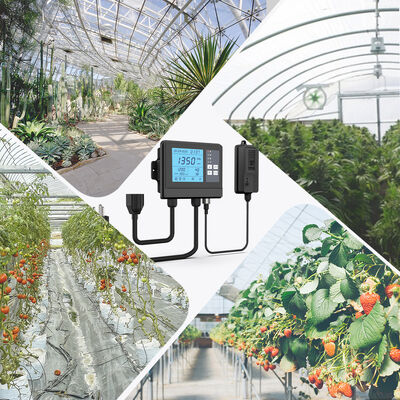 Good price Carbon Dioxide Split Commercial Greenhouse Control Systems Co2 Regulator Controller NDIR Sensor online