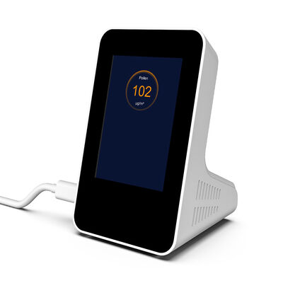 Good price Portable IAQ Smart Air Quality Monitor 3.5inch Touch Panel For Carbon Monoxide online