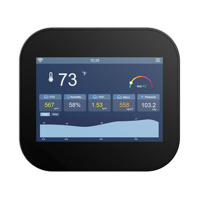 Good price 868mHz LoRaWAN IAQ Smart Air Quality Monitor Equipment Flexible Communication online