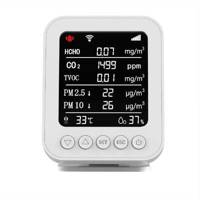 Good price OEM 85dB Real Time IAQ Smart Air Quality Monitor Detector With Data Logger online