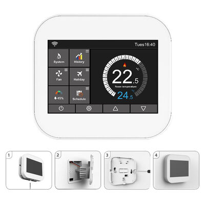 Good price Home Smart WiFi Thermostat: Floor Heating, Programmable, 50Hz/60Hz, Customizable online