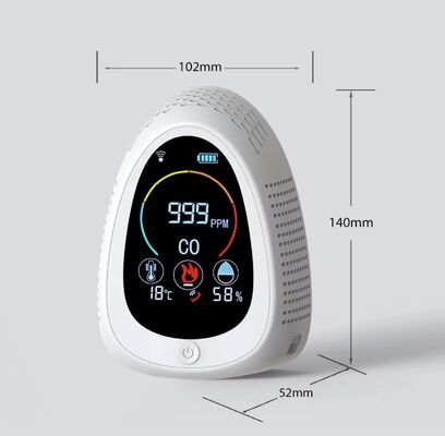 Good price GZAIR Smart CO Detector with Remote Monitoring - Tuya APP Sync, 0-1000PPM CO Range online
