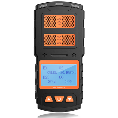 Good price Dustproof Portable Multigas Detector Monitor For LEL Oxygen H2S CO Carbon Monoxide online