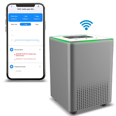 12V Home Smart Radon Monitor Detector Pulse Ion Chamer Sensor