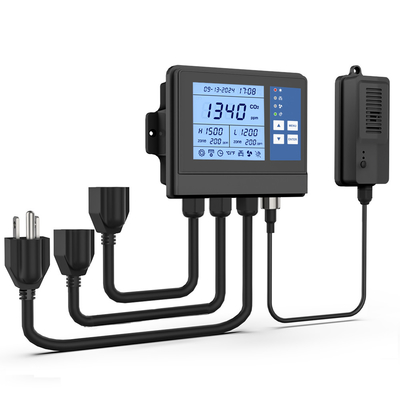 Temperature Planting Greenhouse Co2 Controller Regulators Fan Programmable