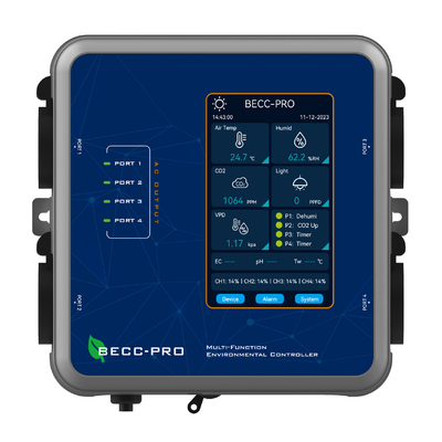 Good price CO2 Temperature Humidity Greenhouse Humidity Controller 240V 800x480 LCD display online