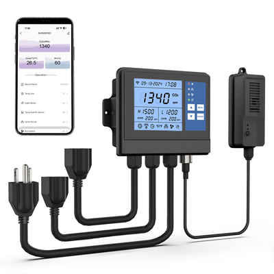 Good price GZAIR WIFI Greenhouse Climate Controller Co2 Sensor 240VAC online