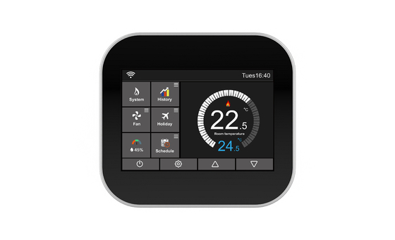Supermarket Bluetooth Smart WiFi Thermostats 240v For Individual Room