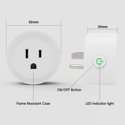 Good price School House Alexa Google Wifi Smart Plug 220v 300g White OEM online