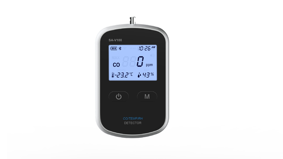 Smart WiFi Co Portable Monoxide Detector Alarm For Home Travel 2.4 GHz