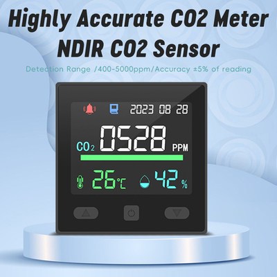 Good price Wall Mounted Smart Co2 Monitor Air Quality NDIR IAQ Sensor 86mm online