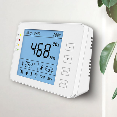 Good price HVAC NDIR Indoor CO2 Tvoc Air Quality Monitor Meter LCD Display online