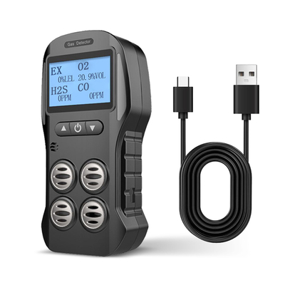 Good price ODM Portable Multigas Detector Monitor Realtime Display CO 200PPM H2S 10PPM online