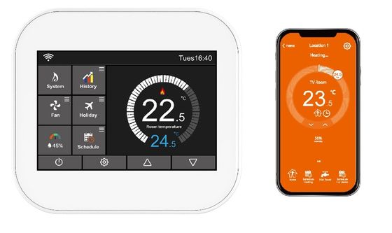 Good price Smart WiFi Thermostat Heating Water Floor Heating Electric Floor Heating Wall-Mounted Boiler Thermostat online