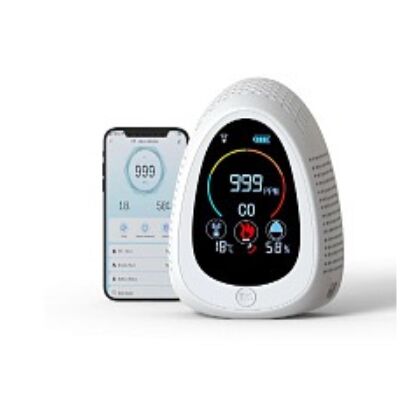 Good price GZAIR PT03 Smart WiFi Carbon Monoxide Detector - 4-in-1 CO/Smoke/Temperature/Humidity Monitor with Tuya APP, UL217/UL2034 Certified for Home/Industrial Use online
