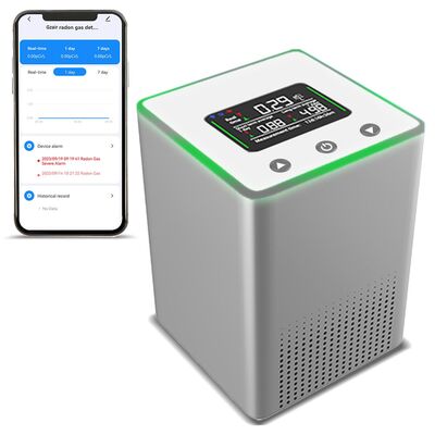 Professional Smart Radon Detector - Real-Time Radon Gas Monitor with WiFi & App Control for Home Safety