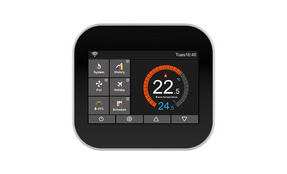 Secure WiFi Smart Home Thermostat with Children Lock & Frost Protection | NTC Sensor Accurate Control