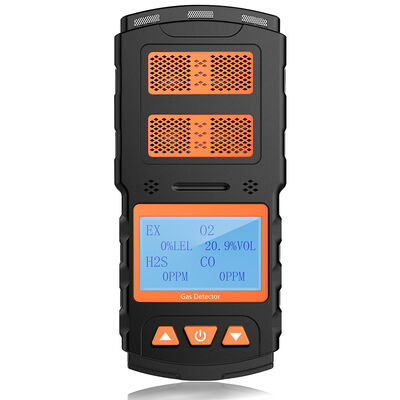 Good price Compact Handheld 4-Gas Detector with LCD, Multi-Gas Monitor for Combustible Gas Safety online